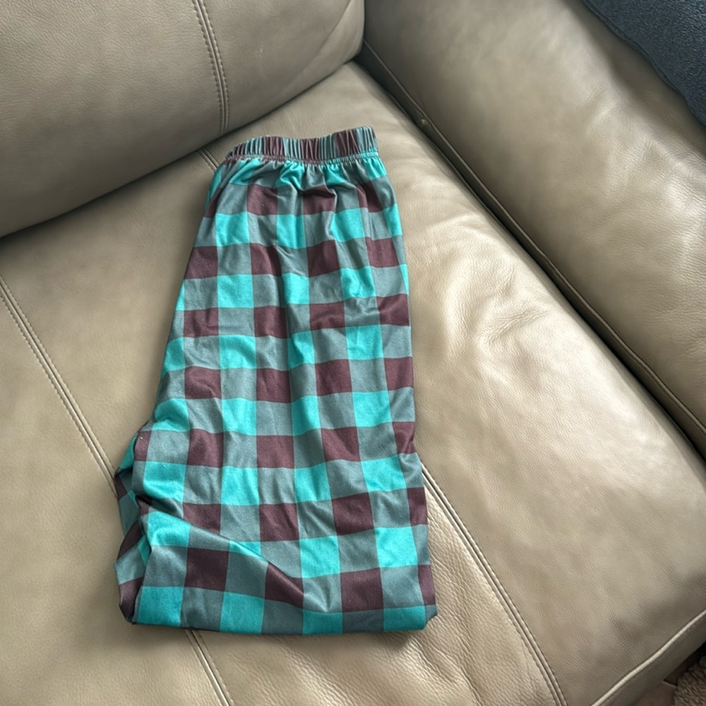 Green pj pants